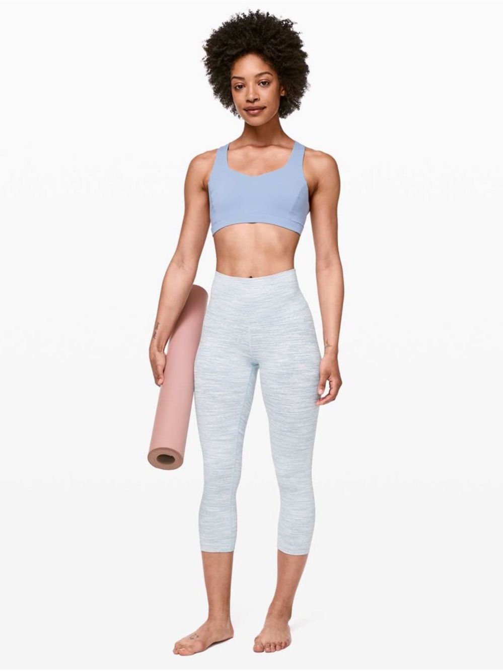 Lululemon Wunder Under Crop (High-Rise) size 6 - Picture 2 of 7